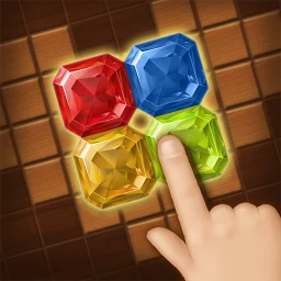 Ikon Wood Block Toy : Block Puzzle